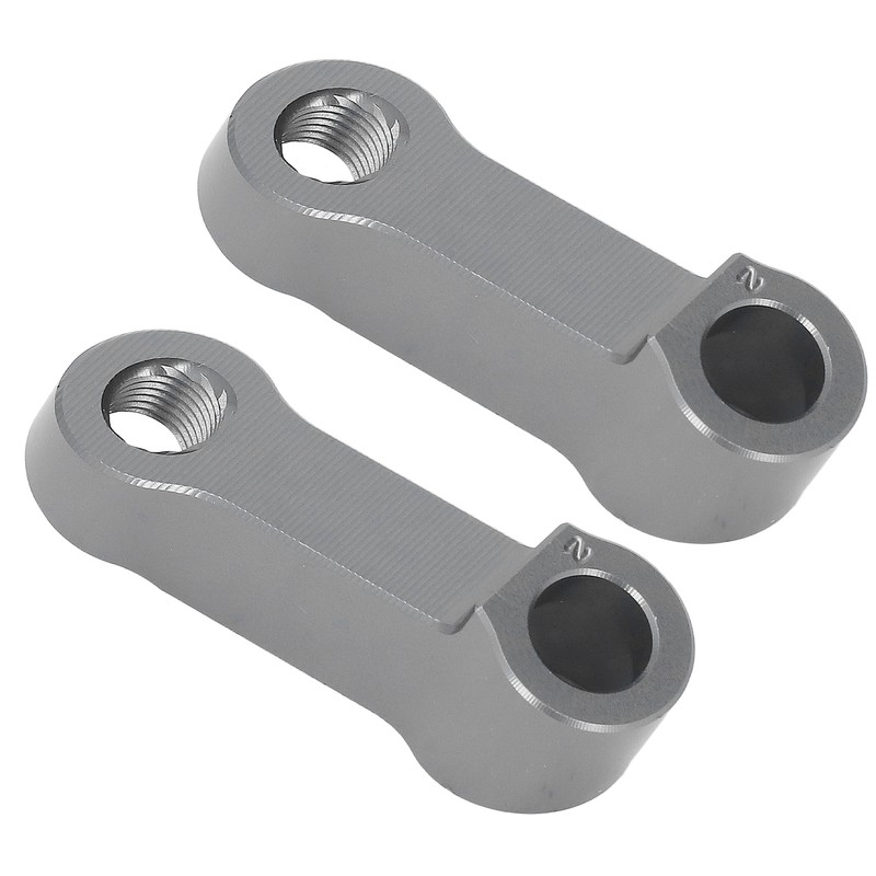 10mm Mirror Risers Extenders Aluminium Alloy Spacers Extension Adapter Kit