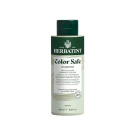 HERBATINT Shampoo COLOR SAFE - Protege el Color - 260 ml, Shampoo Normalizante específico para el cuidado y protección de cabellos teñidos, con Aloe Vera Orgánico, pH ácido, 93% de ingredientes naturales, Vegano.