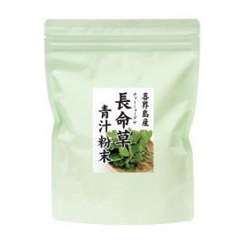 自然健康社 長命草粉末 100g 青汁 パウダー サプリ お茶