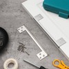 Blulu 2 Pcs Door Latch Guard Plate 7 Inch Outswing