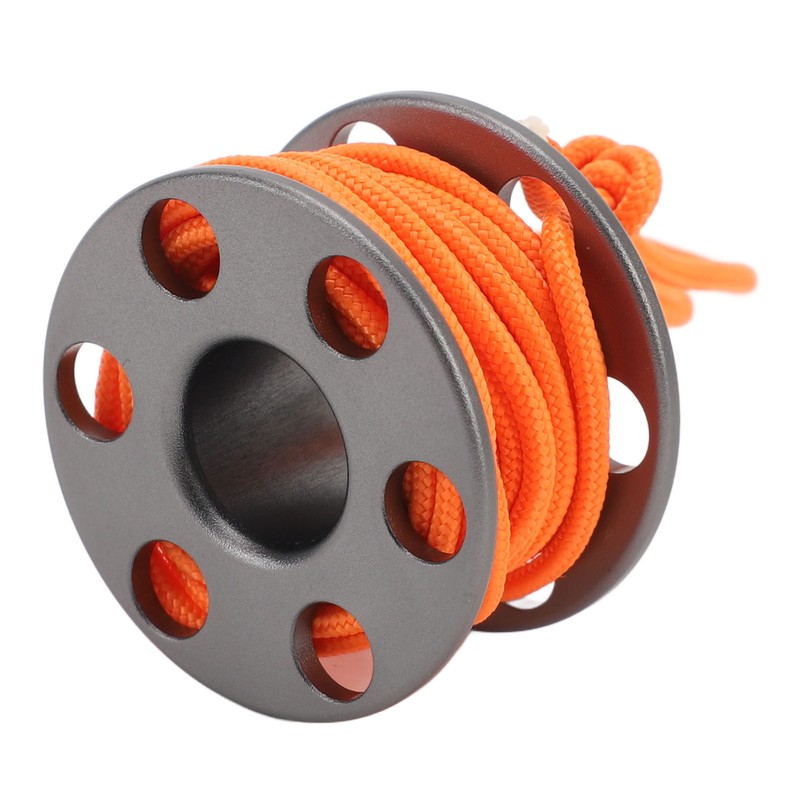 Scuba Diving Finger Reel Aluminum Alloy Mini Finger Spool Reel