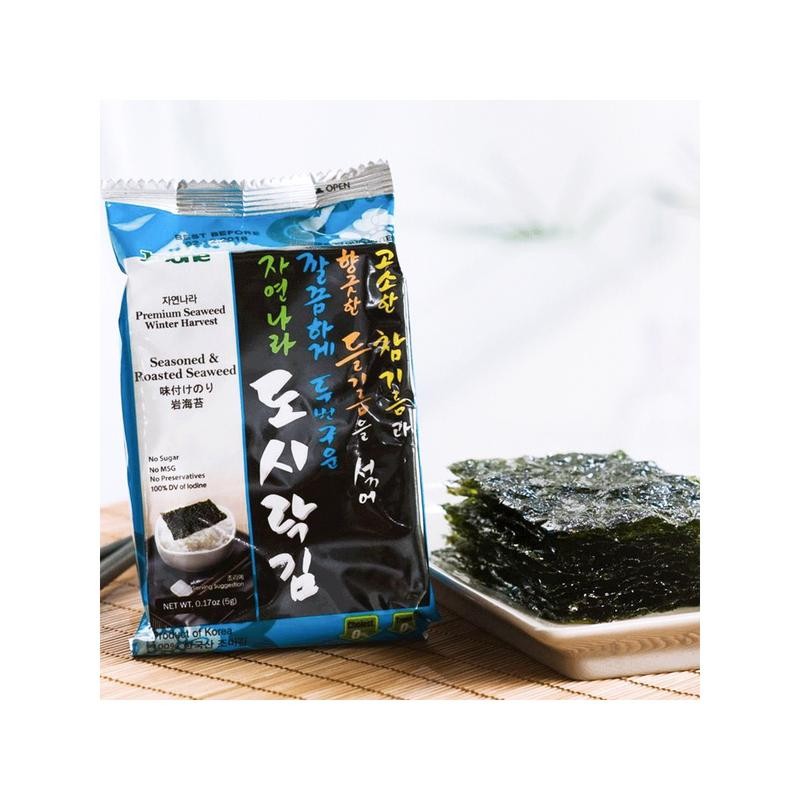 JAYONE Seasoned & Rosted Seaweed Snack 60g 12pc