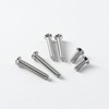 5/32-32 x 5/16'' (100Pack) Flat Head Machine Screw, Phillips Drive,