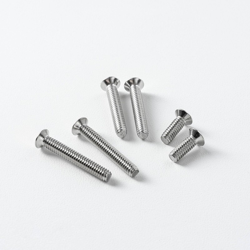 5/32-32 x 5/16'' (100Pack) Flat Head Machine Screw, Phillips Drive,