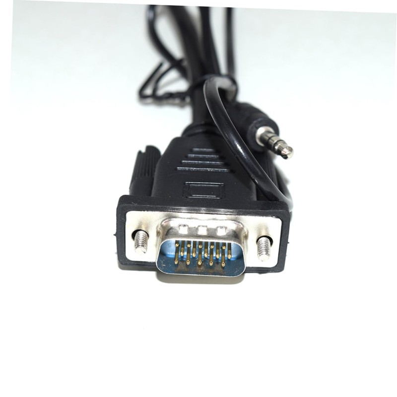 LABRIMP Vga to Adapter Converter with Audio Cable Oxygen Copper
