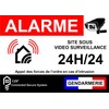 Set of 12 Deterrent, Alarm Stickers, Video Surveillance, Home Protection,