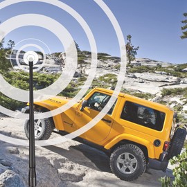 Radio Antenna Compatible with Jeep Jeep Wrangler JK JKU JL JLU Rubicon Sahara 2007-2021, 13 Inch Antenna Replacement Accessories