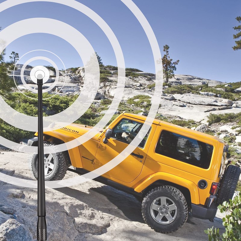 Radio Antenna Compatible with Jeep Jeep Wrangler JK JKU JL