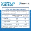 Citrato de magnesio 200 mg | 60 cápsulas | Essentials