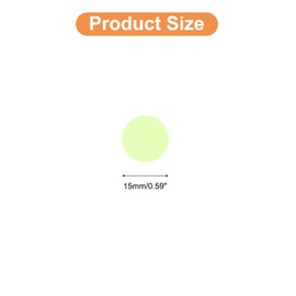 sourcing map Glow in The Dark Dot Stickers, Glow Dot Wall Decals, Glowing Dot Decal Decoration for Ceiling and Wall, 60 Dots