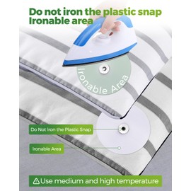 20 Pcs Duvet Snaps - Prevent Comforter Duvet Cover Snaps Fasteners - Iiron On Duvet Snaps - White Duvet Cover Holder