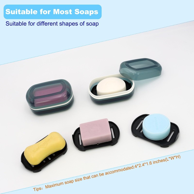 Travel Soap Container, Bar Soap Holder, Portable Soap Case, Soap