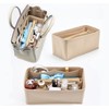 Lckaey Purse Organizer for Hermes birkin 25 bags Felt organizer