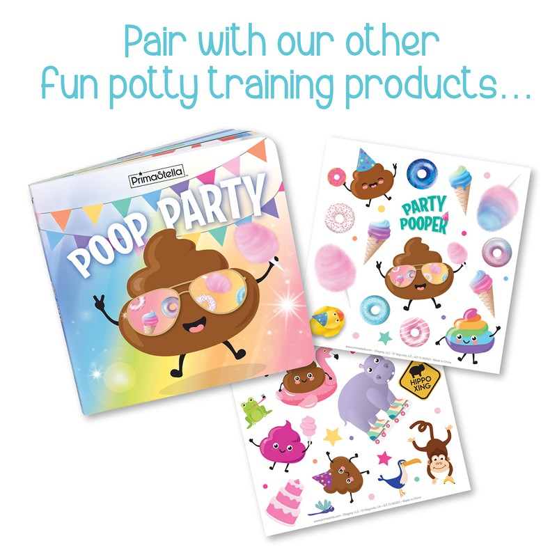 Poofetti Potty Flair - Scented Potty Training Party Toilet Confetti