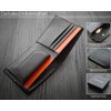 United HOMME UH-1073 Bifold Wallet Horsehide x Center Line, orange