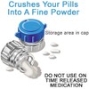 Apex Pill Crusher, Pil Pulverizer and Grinder, Medicine Crusher and