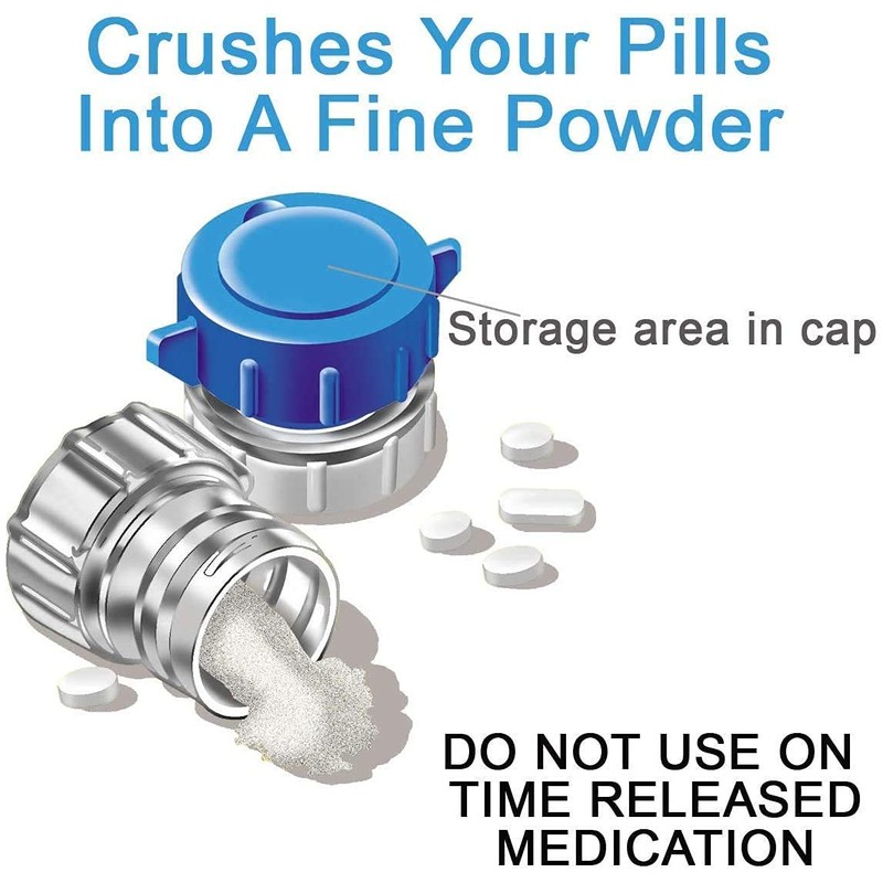Apex Pill Crusher, Pil Pulverizer and Grinder, Medicine Crusher and
