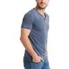 Lucky Brand Men's Venice Burnout Notch Neck Tee Shirt, American