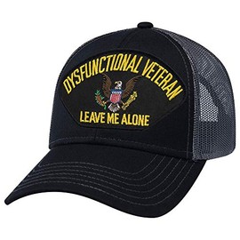Military Productions Dysfunctional Veteran - Leave Me Alone Mesh Back Cap