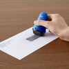 ID Defender Large Premium Stamp Roller, Blue (1-Pack, Large)
