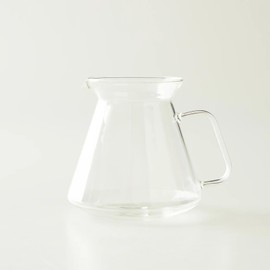 ORIGAMI COFFEE SERVER Glass Coffee Server with HARIO 24.0 fl oz (710 ml) (Full Water)