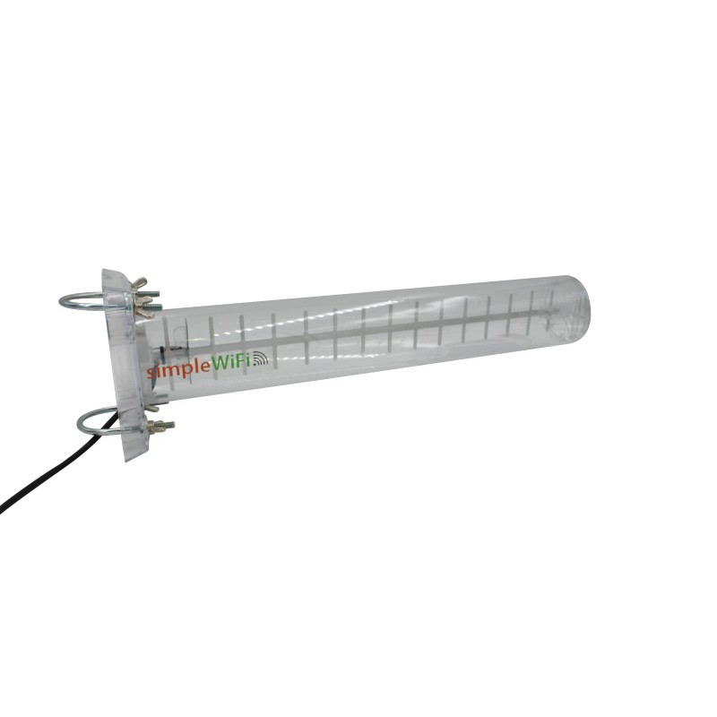 SimpleWiFi Clear Yagi Outdoor Cantenna Wi-Fi 2.4 GHz Long Range