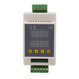 Timer Module 2 Channel Accurate LCD Screen ABS Delay Module White DC 7‑27V AC