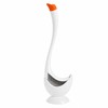 Swan Toilet Brush Set for Bathroom - Long Handle Dense