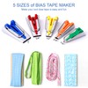 Jeimier Jeimier 5 Sizes Bias Tape Makers, Upgraded Bias Binding