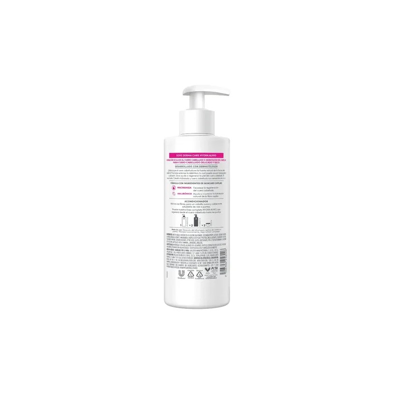Acondicionador Derma Care Hydra Alivio 400ml Dove