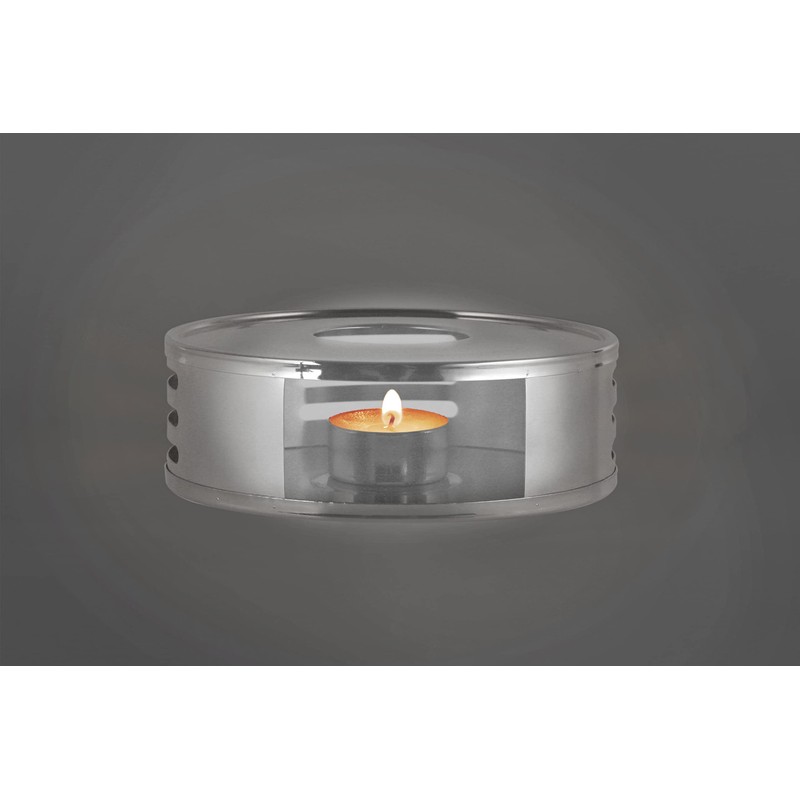 Echtwerk Tea Warmer Stainless Steel Round Tea and Coffee Warmer