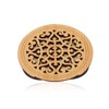 Wood Sponge Guitar Sound Hole Cover Block Protector for Acoustic