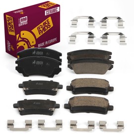Metrix Premium Chassis Parts - Front & Rear Ceramic Disc Brake Pad Set Fits Buick LaCrosse, Buick Regal, Made in Europe