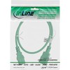 InLine® IEC Extension C13 to C14, Green, 2 m
