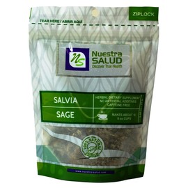 Nuestra Salud - Salvia Tea - Sage Herbal Tea - 25g - Nuestra Salud Tea