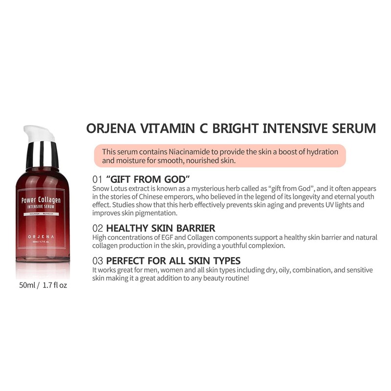 Orjena Power Collagen Intensive Serum - Firming, Nourish, Elastic Skin