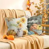 Joymaison Fall Farmhouse Pumpkin Sunflowers Cushion Covers 45 x 45