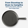 COOKLIFE 10 Inch Lightweight Pre-Seasoned Cast Iron Skillets with Handle