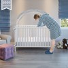 L RUNNZER Crib Tent Crib Net to Keep Baby in,