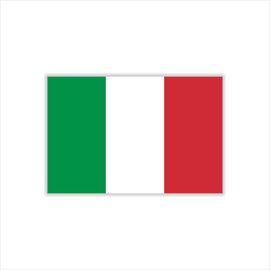 Womaha 30 Sheets Italy Flag Temporary Tattoos Fans Face Tattoo Stickers for Adults Kids Group Activity Props