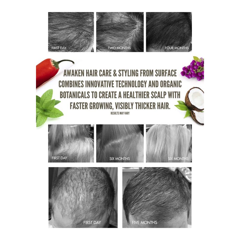 Surface Hair - Awaken Thickening Spray, Pre-Style Conditioning and Protection,