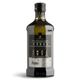 Atlas Organic Cold Pressed Moroccan Extra Virgin Olive Oil, Polyphenol Rich | EVOO From Morocco, Newly Harvested Unprocessed from One Single Family Farm | Trusted by Award-Winning Chefs | 500 mL