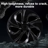 4-Pack Hubcaps Fit for 2006-2011 Honda Civic; Wheel Rim Covers