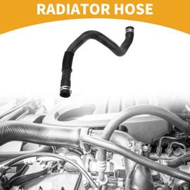 Partuto Radiator Hose No.CV618260VJ/CV618260VH Upper Coolant Water Hose Pipe for Ford Focus 2012-2022 Rubber Black Good Sealing