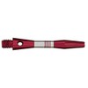 Bulls Cetra Aluminium Shaft, Short, Unisex, 54413, red, 1 Satz