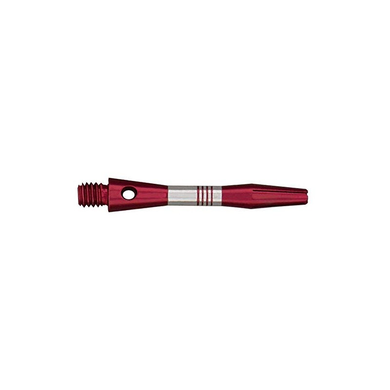 Bulls Cetra Aluminium Shaft, Short, Unisex, 54413, red, 1 Satz