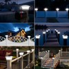 T-SUN Solar Post Cap Lights, Waterproof Outdoor Solar Powered Deck