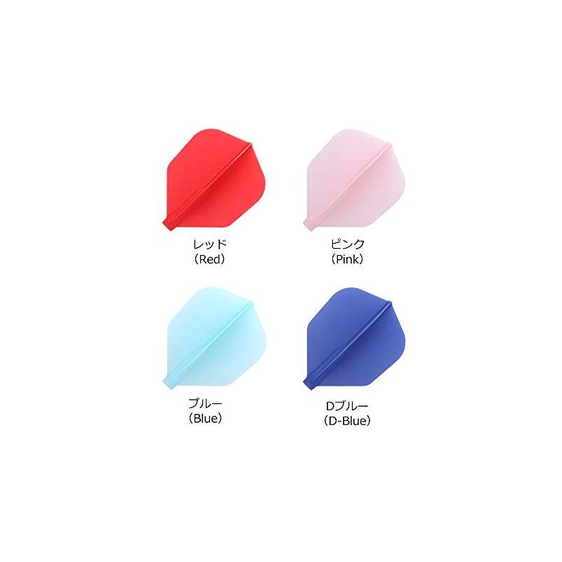 COSMO DARTS Fit Flight Fit Flight Shapes 6 Pack Solid