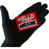 Hello My Name is Awesome Patch - 3x2 inch -