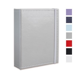 Cherrich Small Photo Album 5x7 52 Pockets Leather Cover Picture Book Holds 5x7 Photos for Wedding, Baby, Family, Graduation